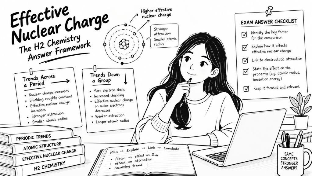 Effective Nuclear Charge: The H2 Chemistry Exam-Answering Framework (9476)